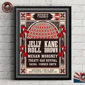 import placeholder for buckeye country superfest 2025 official poster lin