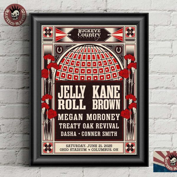 import placeholder for buckeye country superfest 2025 official poster lin