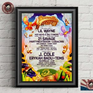 import placeholder for dreamville festival 2025 official poster lineup on