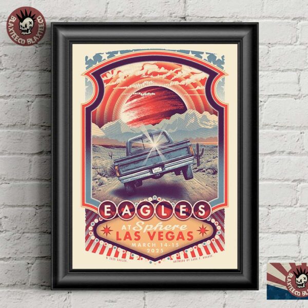 import placeholder for eagles live at sphere las vegas poster on march 14