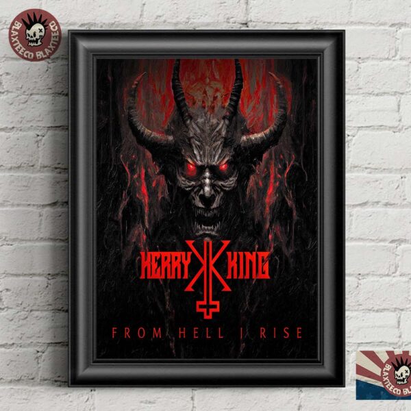 import placeholder for kerry king from hell i rise album cover home decor