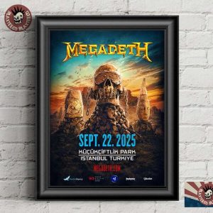 import placeholder for megadeth poster for show in istanbul turkey on sep